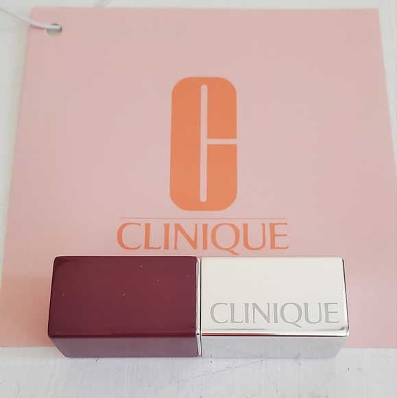 Clinique Pop Lip Colour + Primer In 13 Love Pop Velvet Smooth 8 Hour Color New - Picture 1 of 4